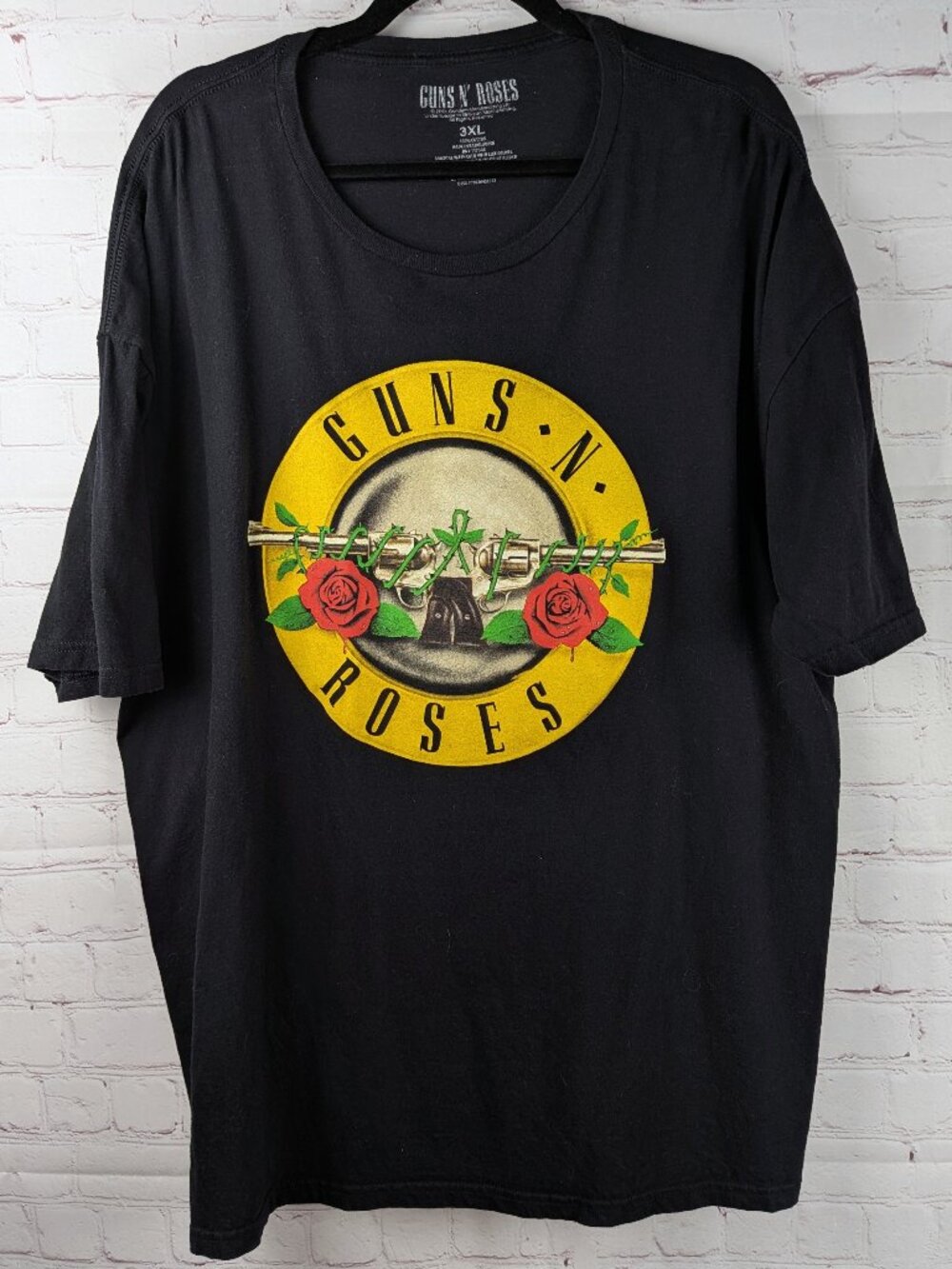 Guns N' Roses Logo Graphic Band Tee 3XL